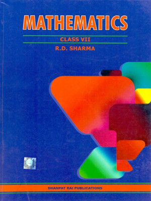 Mathematics for class 7 by R D Sharma